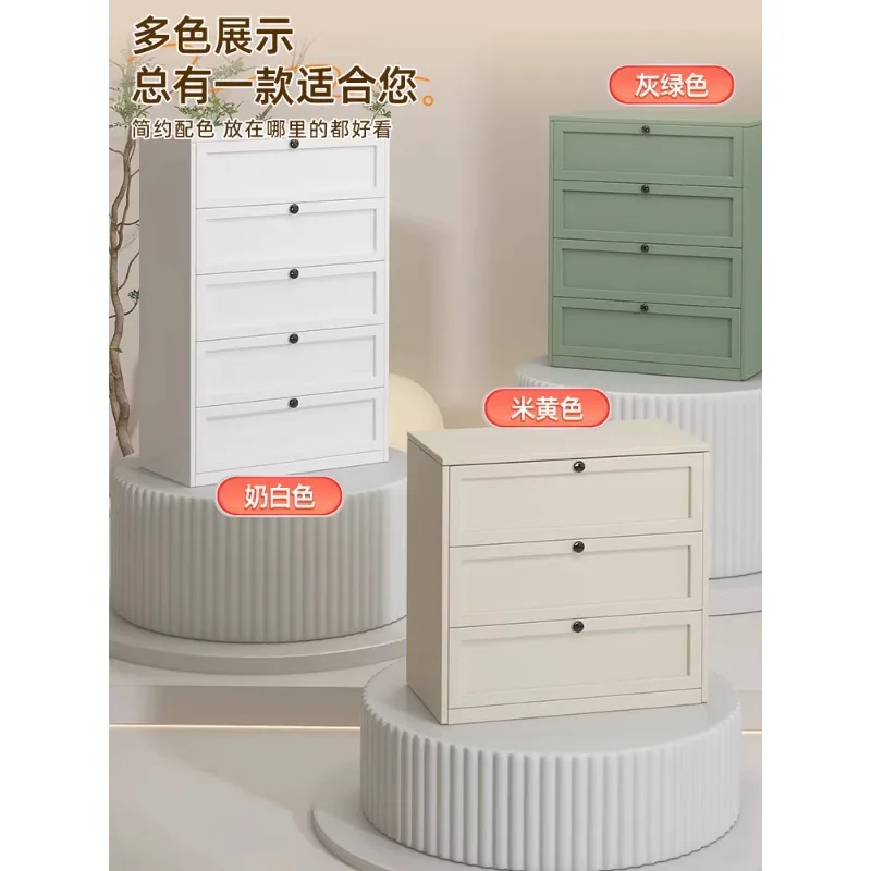 Modern and simple, household steel chest of drawers, multi-layer storage cabinets 4