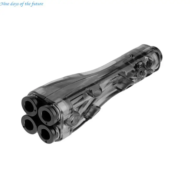 

4 In 1 PTFE Tube Adapter For Lab P1 Printers Easy To Install And Durability Plastic Construction E65A