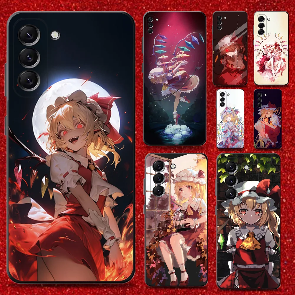 

TouHou Project Flandre Scarlet Phone Case For Samsung Galaxy A13,A21s,A22,A31,A32,A52,A53,A71,A80,Soft Black Shell