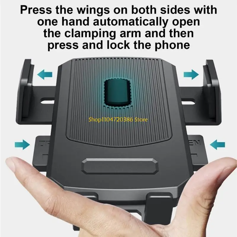 K0EA Supporto per telefono per auto, supporto per cellulare per parabrezza per cruscotto auto supporto per telefono con a