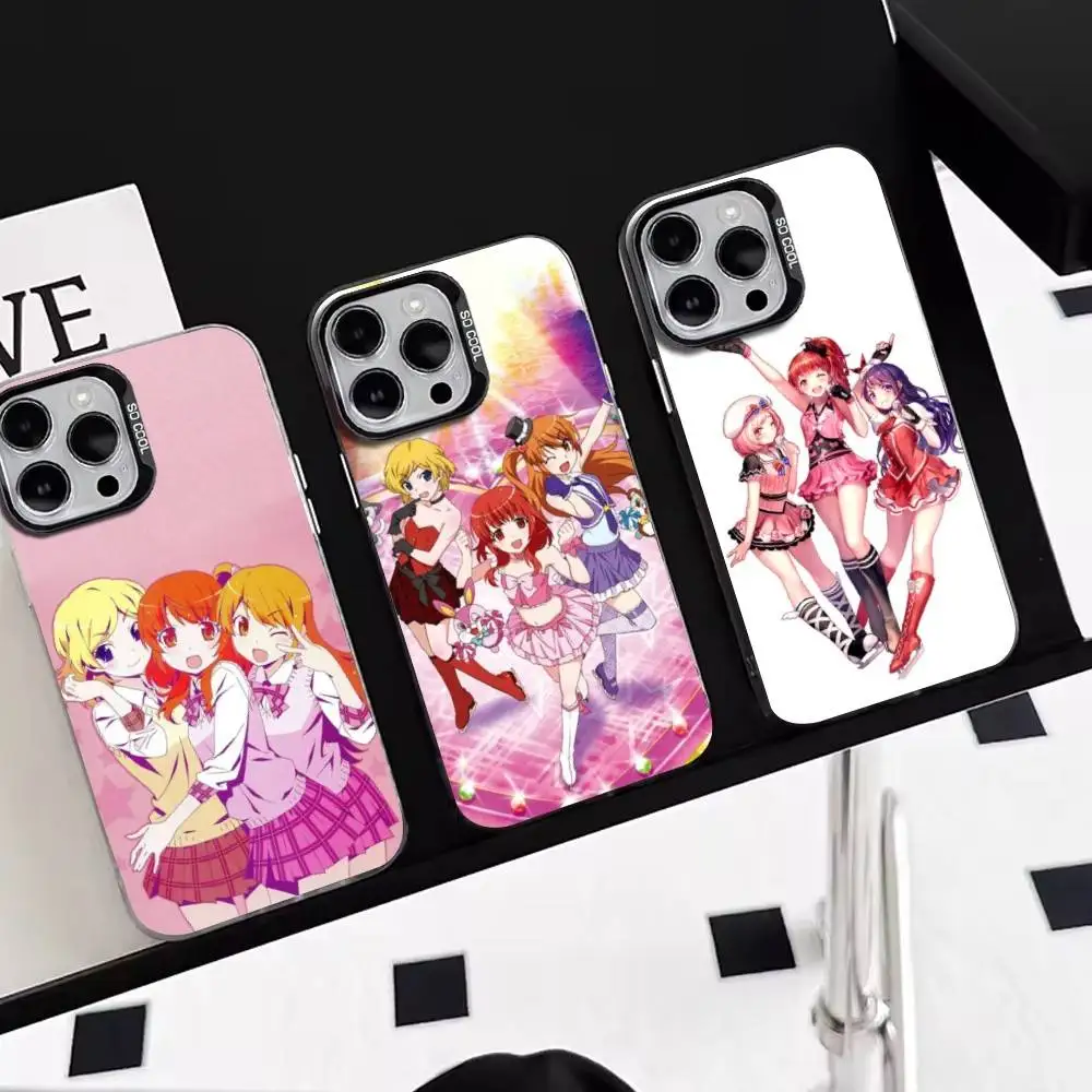 

Aira Harune-Mion Takamine-Naru Phone Case For iPhone 17,16,15,14,13,12,11 Plus,Pro Max,XS,Colorful Silver Phone case Funda Cover