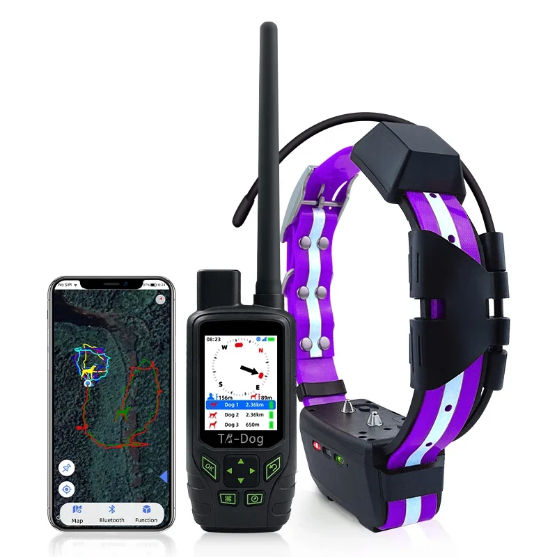 Hunting Dog GPS And 4G E Collar With Training Function Hot Selling High Quality Long Distance Hunting Dog Tracker