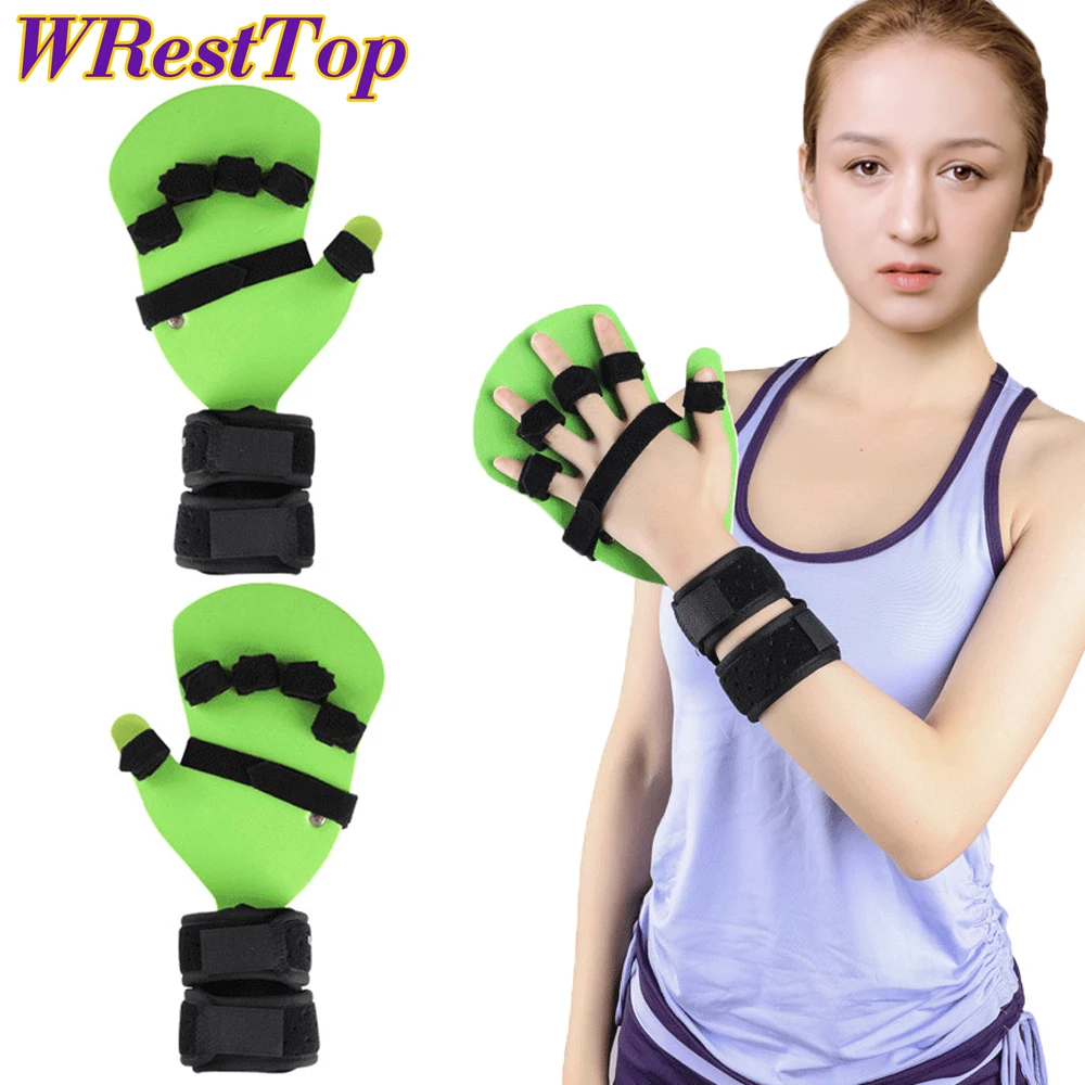 Finger Separator Splint Finger Contracture Hand Wrist Training Orthosis Device Hemiplegia Traumatic Brain Injury Training Board