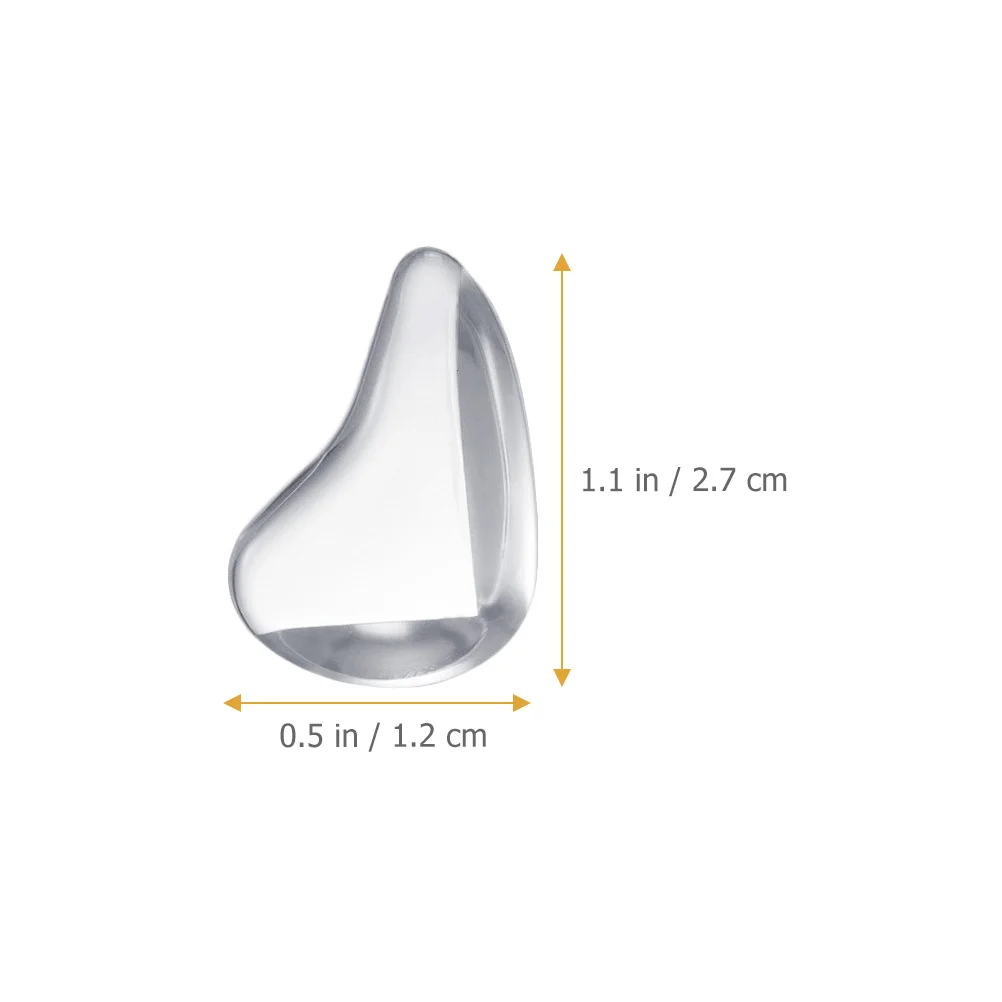 

10pcs Corner Protectors For Furniture Transparent Table Edge Guards Baby Proofing Safety Covers Durable Pvc Desk Corner