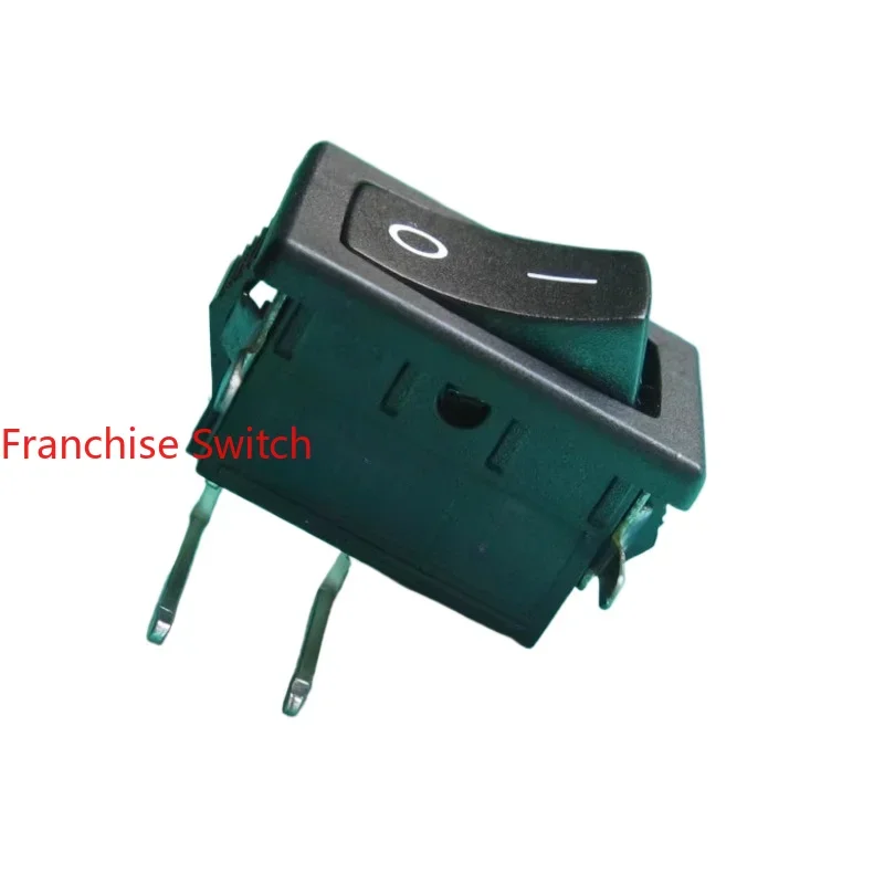 

10PCS two feet and gears black 15X21MM curved foot 6A250V