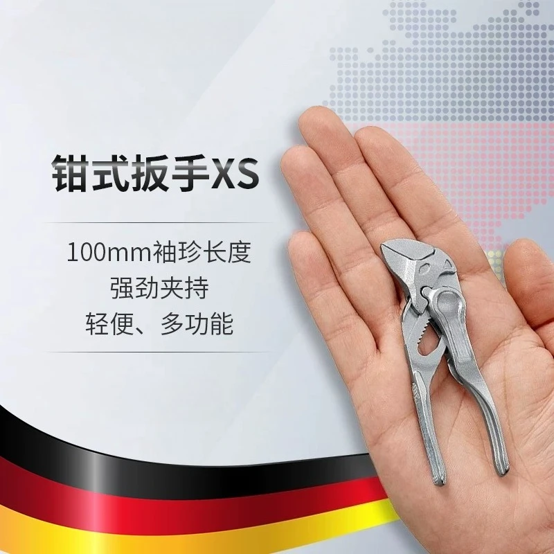 Hand tools, pocket model, chrome clamp wrench