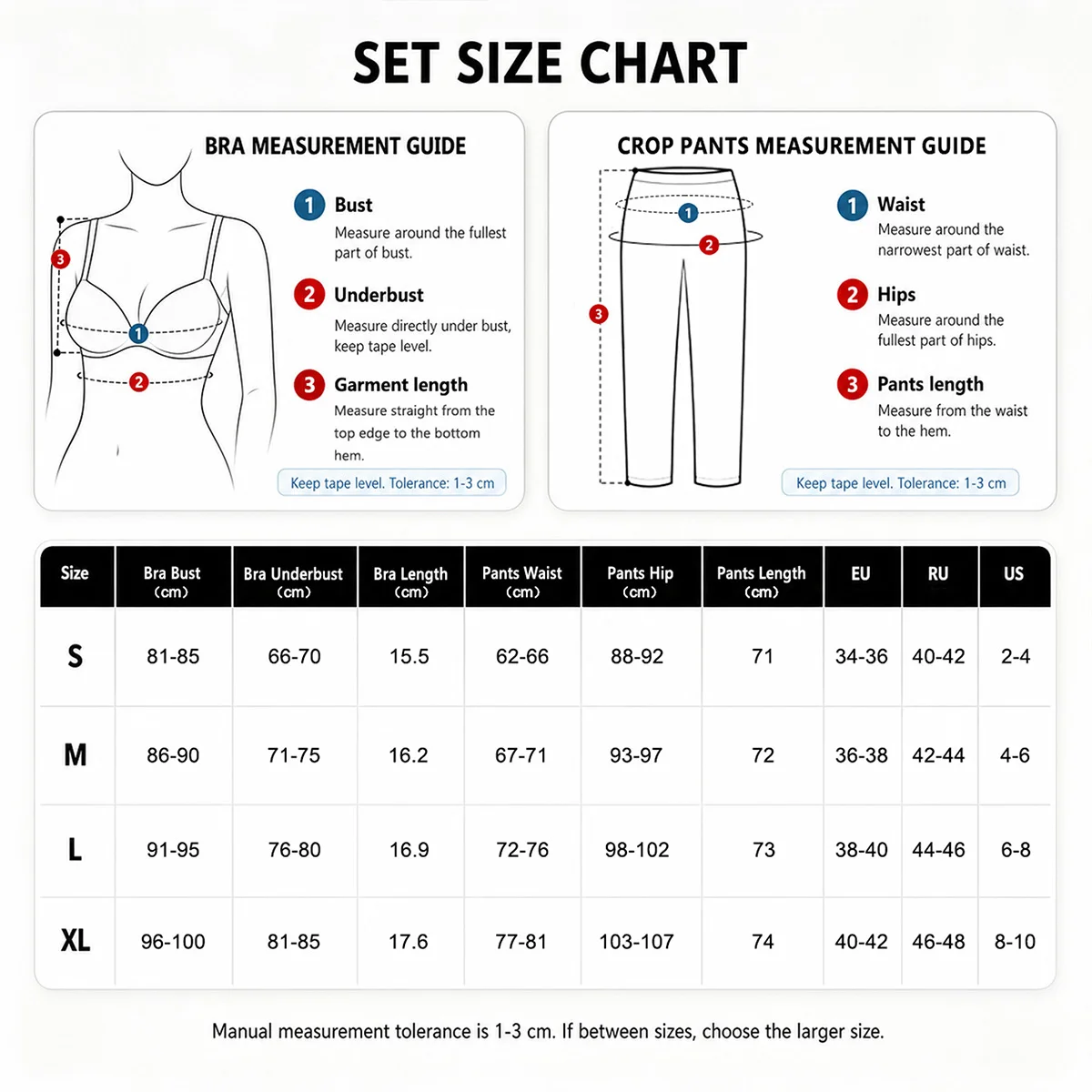 Hearuisavy Damen 2-teiliges Fitness-Set: Hochtaillierte Yoga-Caprihose mit weitem Bein, Push-Up-Sport-BH, schnelltrocknender Tennisrock für das Fitnessstudio. – Detail 1