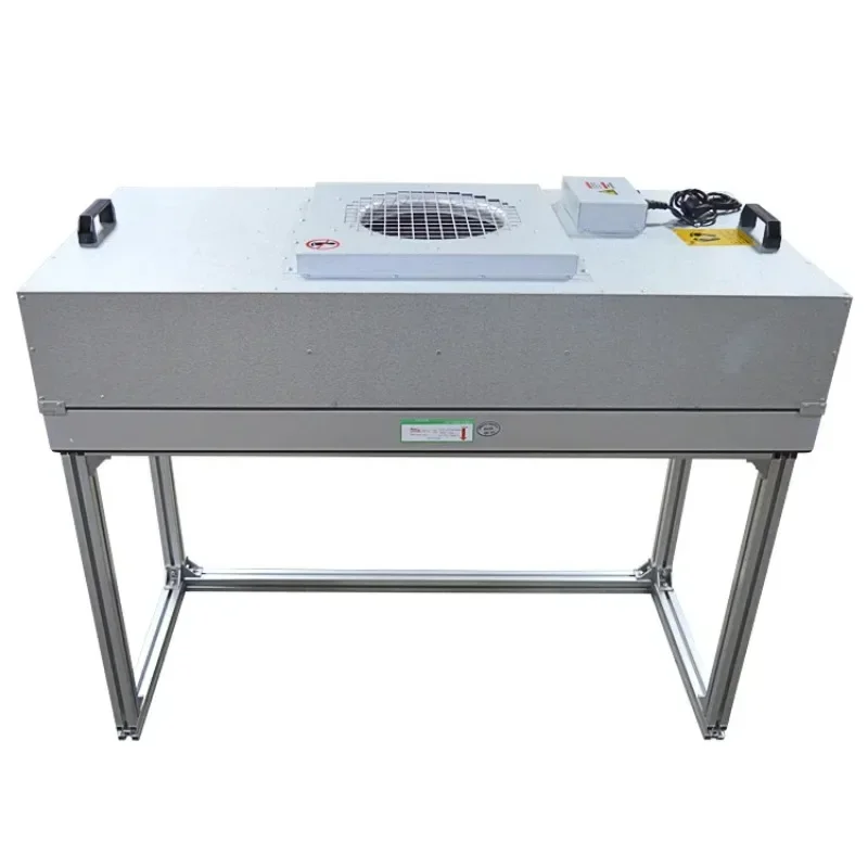 1PC FFU 100-level Cleaning Workbench Machine Press-Screen Anti-static Ultra-clean Workbench Workshop Line Console 220V