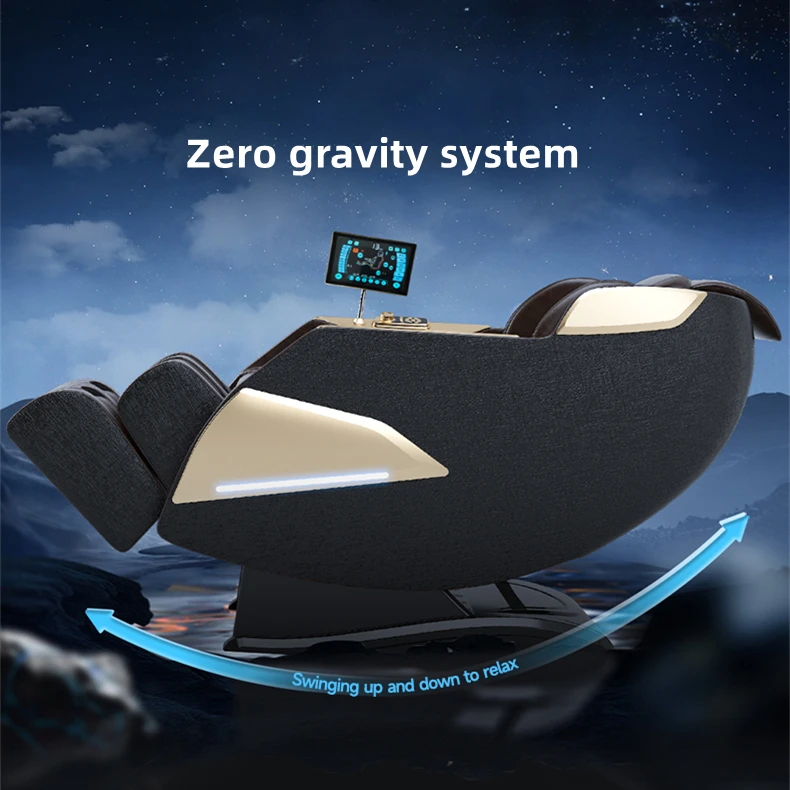 White Luxury Office Home 4d SL Track Electric Zero Gravity Spa Foot Massage Chair Massager Price Not Second Hand Full Body 2024