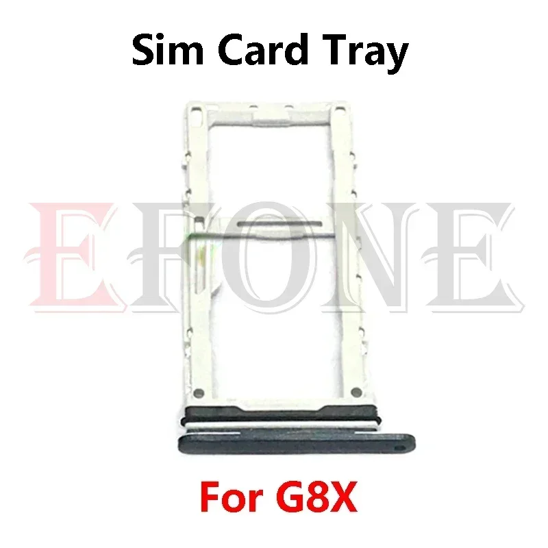 Sim Tray Holder For LG G5 G6 G8X ThinQ G850 V50S SIM Card Tray Slot Holder Adapter Socket Repair Parts