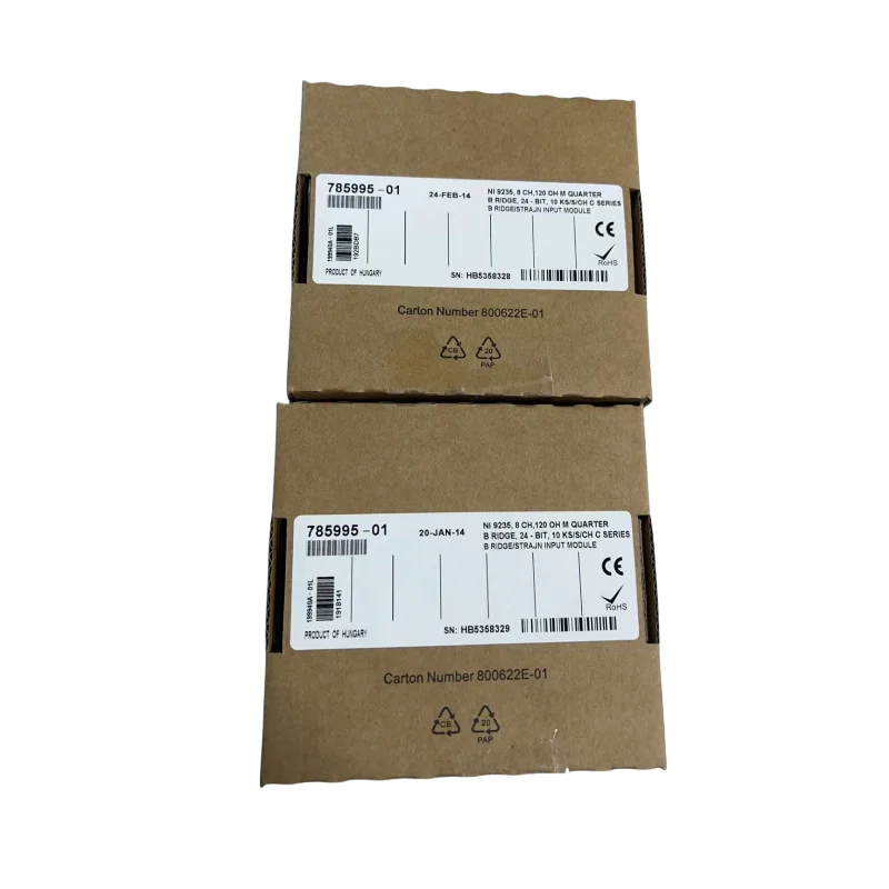 National Instruments NI-9235 10 KS/s, 24-Bit, 8 Ch Bridge/ Strain Input Module NEW