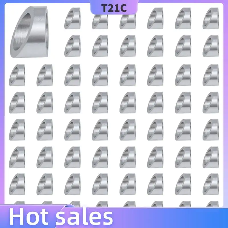 

T21C 80 шт. в упаковке 3/8 дюйма, комплект кабельных перил из нержавеющей стали, угловая скошенная шайба 25, 30, 35 градусов для системы перила лестницы на палубе