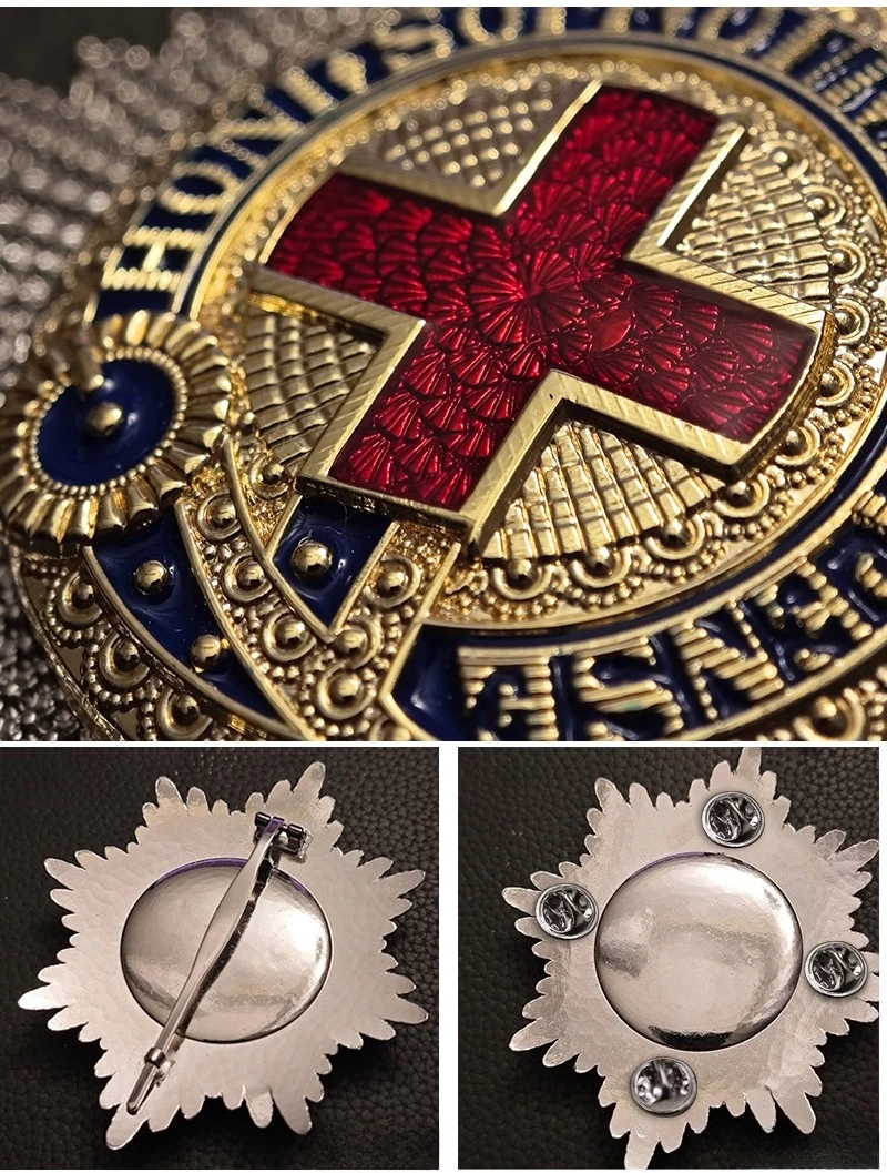 Edward III da Inglaterra, Reino Unido Os Cavaleiros da Mesa Redonda Ordem da Liga Big Star Pins Coleção de Fãs da História