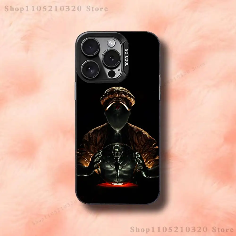 حافظة هاتف Game A-Atomic H-Heart لهاتف iPhone 17,16,15,14,13,12,11,Pro,Max,Plus,E,Air,Mini Black Tpu #6