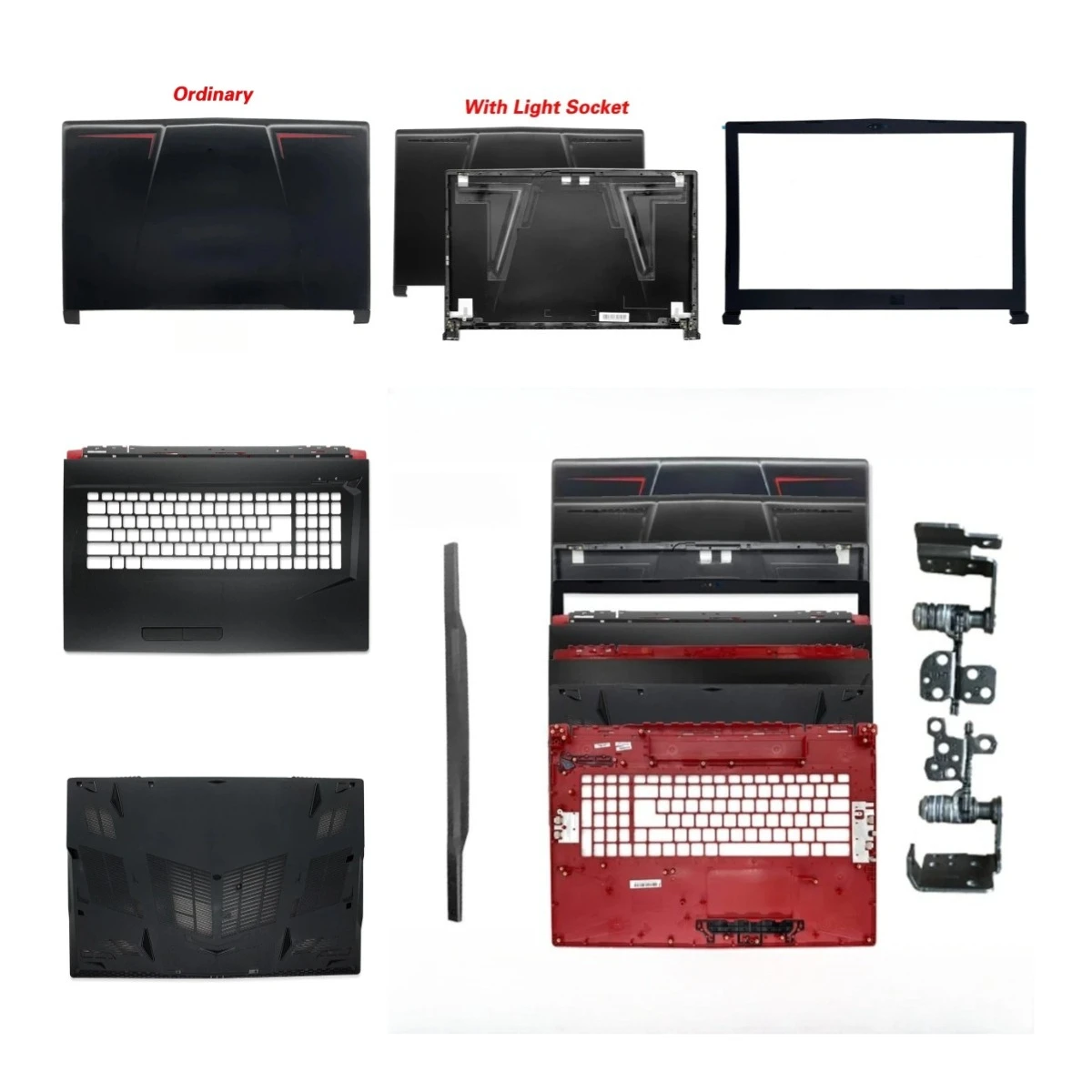New suitable for GP73 8RE MS-17C5 MS-17C6 LCD screen back cover front panel/hinge/palm rest/bottom cover hinge ABCD Cover