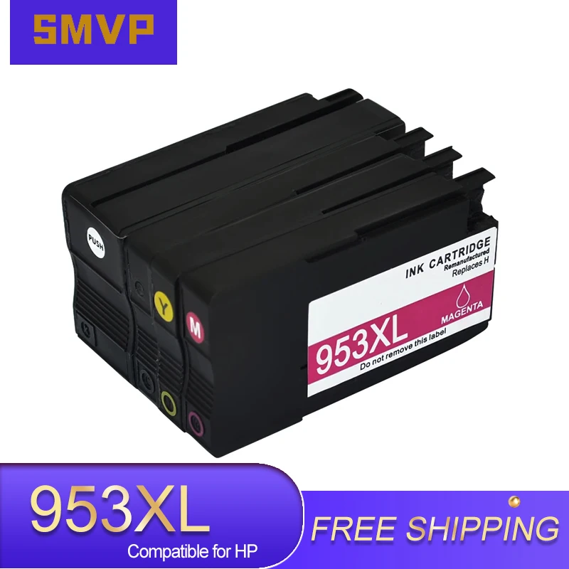 Compatible Ink Cartridge 953 953XL for HP 953 Pro 7720 7740 8210 8218 8710 8715 8718 8719 8720 8725 8728 8730 8740 NEW Printer