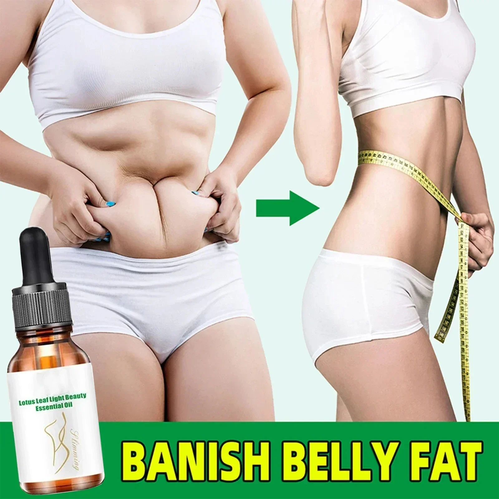 Slimming Oil Fat Burning Belly Loss Fat Lose Weight Slim Down Natural Plant Extracted Weight Lose Slimming Essential Oils