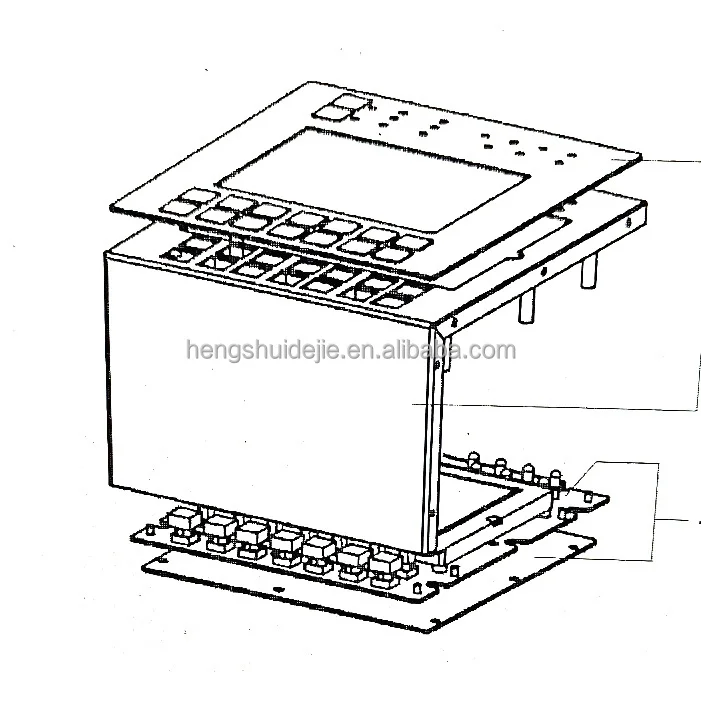 DEJIE Brand Used for TADANO Crane Button Film AML-CA Sticker Computer Film Button Identification GR600 3 Years Warranty