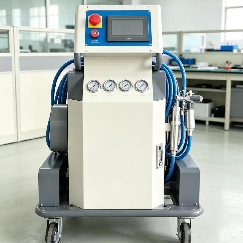 Pu Foam Sprayer Quick Connect Spray Hose Prefab House Wall Insulation Moisture Prevention Polyurea Spraying Unit