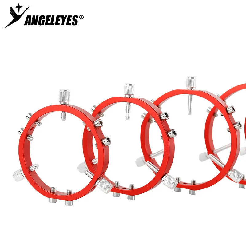 Angeleyes 90/100/110/120/130mm Three-Point Photography Fixed Ring Astronomical Telescope Photography Accessories