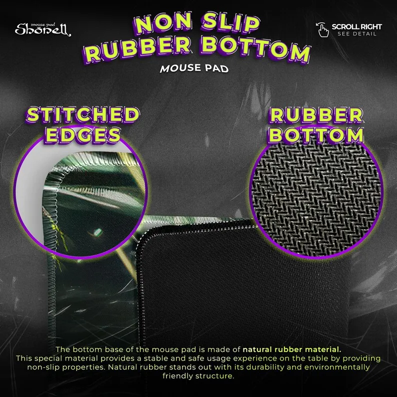 لوحة ماوس إرين ييغر مقربة - شفرات تيتان وحصيرة مكتب ذات عيون خضراء، فن أنيمي هيرو، هدية AOT #5