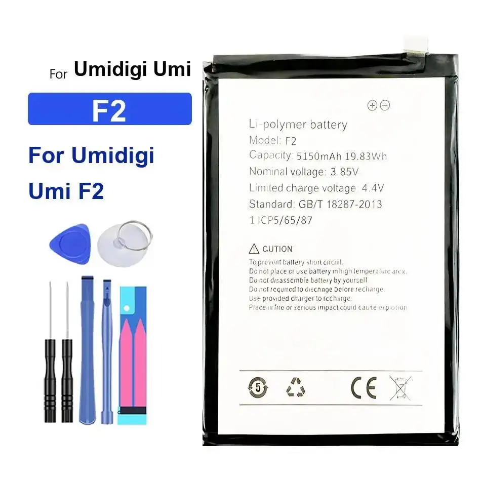 

5150mAh Long-Lasting Mobile Phone Battery Premium Replacement For Umi Umidigi F2