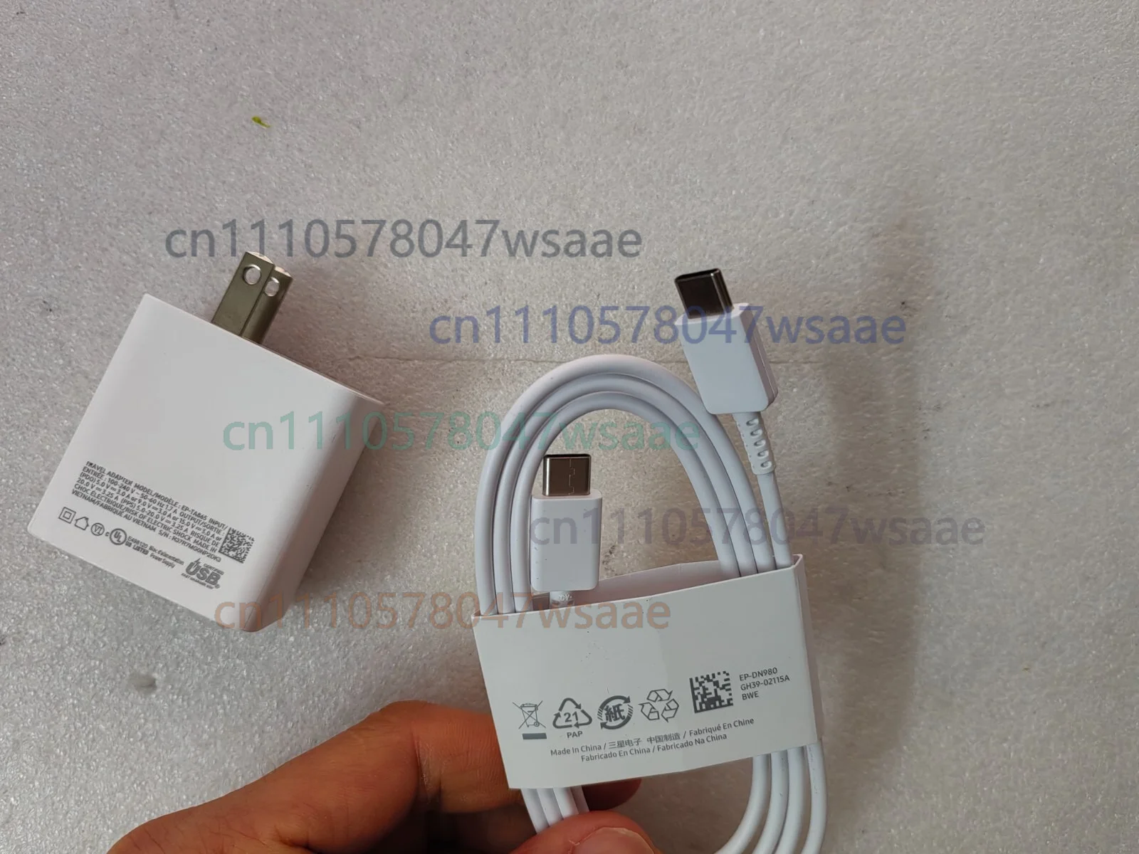 For Samsung Galaxy Book5 Pro NP960XHA Genuine EP-TA865 20V 3.25A 65W Charger