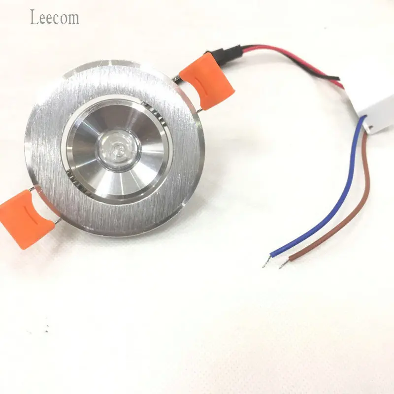 Spotlight Lamp 3W 12V DC Mini Downlight Hole Size 40-45Mm Cabinet Recessed Led Panel Light