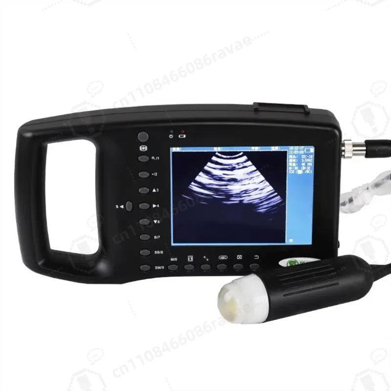 1800A Portable veterinary ultrasound scanner for animal pregnancy test, suitable for small animals, dogs, cats, pigs, sheep