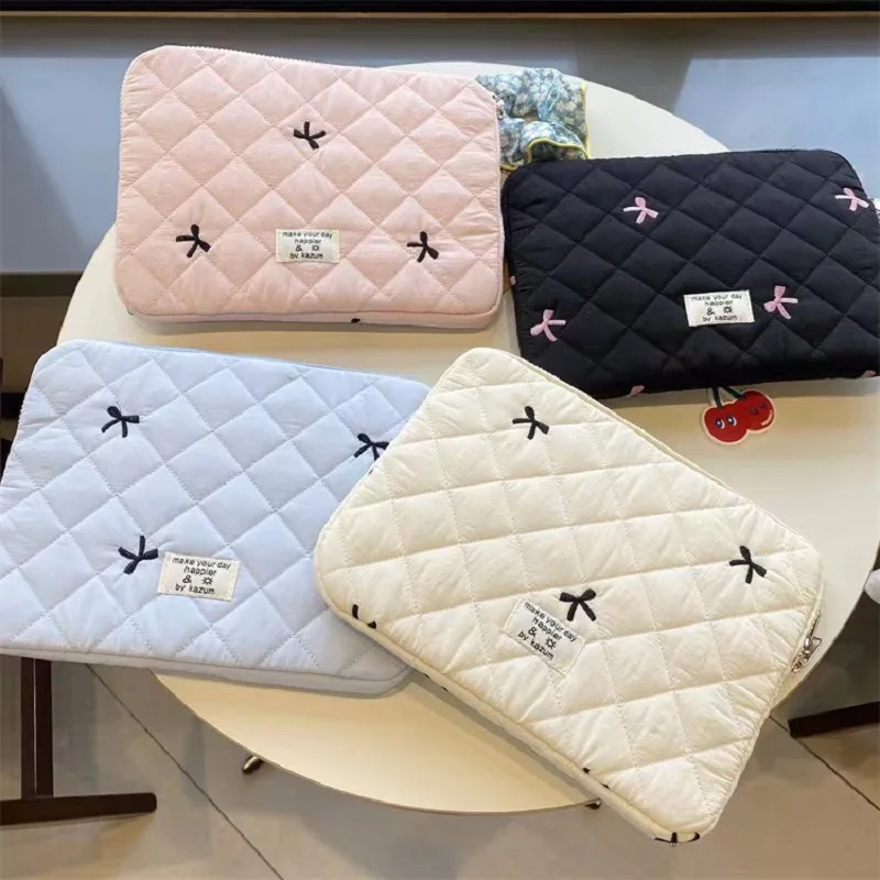 Tablet Sleeve Bag For IPad Pro9.7 10.2 11 Air3 4 10.5 10.9 Cute Laptop Sleeves 13.3 14 15 15.6 Inch For Macbook XiaoMi Samsung