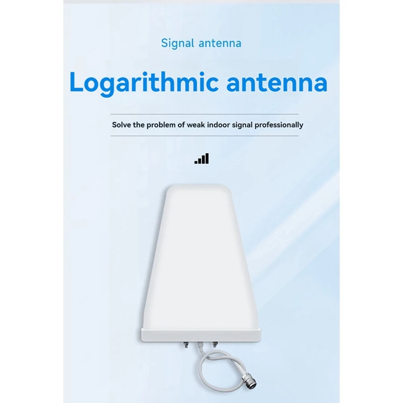 Antenne périodique Z 10Dbi à gain élevé, 5G, 4G, 700-2700 successive, log, étanche IP65, amplificateur de signal extérieur