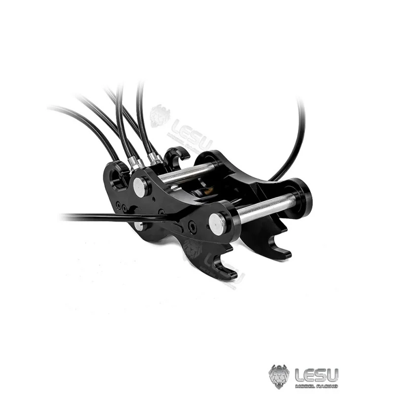 LESU-Modell für 1/14 Aoue-Et35 großer Bagger mit kurzem Heck, hydraulischer Schnellwechsler, 960 Bagger, gleicher hydraulischer Schnellwechsler – Detail 2