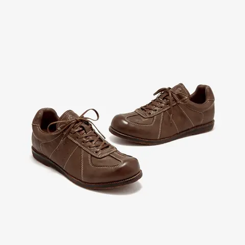 BEAUTODAY स्नीकर्स महिलाओं के लिए गाय के चमड़े के लेस-अप गोल वैक्सिंग टो सिलाई ट्रेनर लेडीज़ डिज़ाइनर स्पोर्ट्स शूज़ हस्तनिर्मित 29863 8 best sales महिलाओं के लिए डिज़ाइनर स्नीकर्स - №7