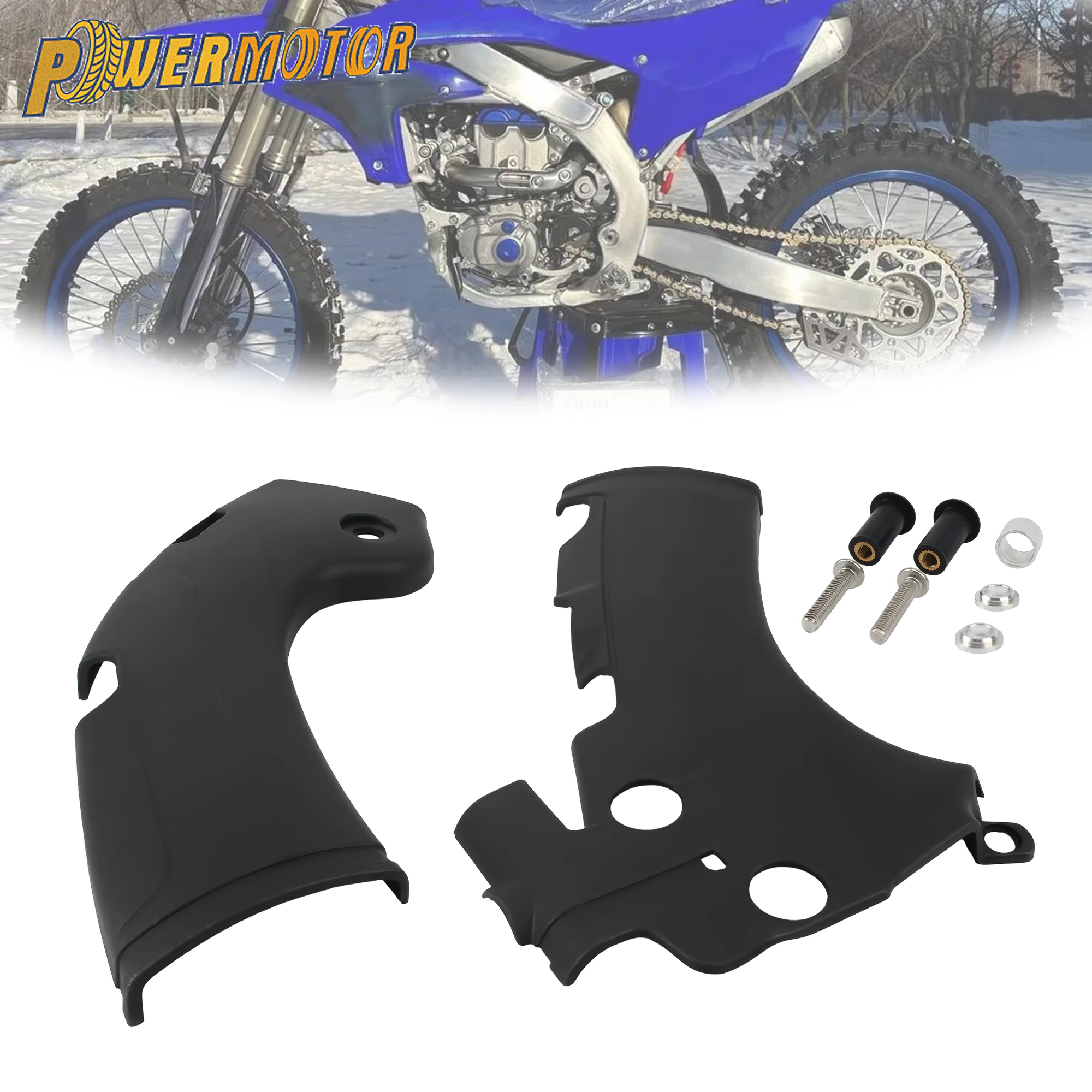 

For YAMAHA Motocross Frame Guards Covers Frame Protection YZ250F YZ450F YZ450FX YZ 250F 450F 450FX 2018-2022 DirtBike Modified