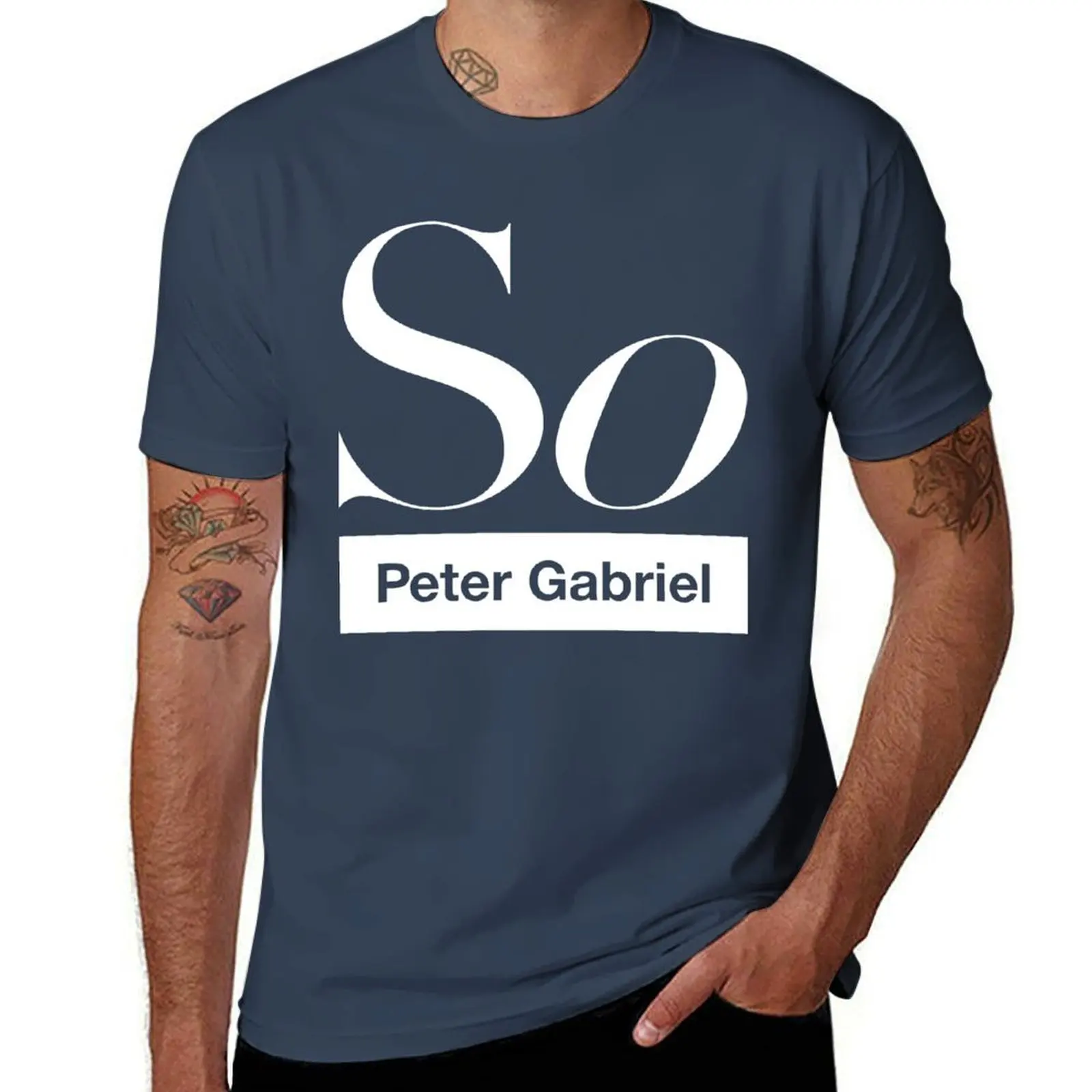 

Peter Gabriel - So T-Shirt Basic Lightweight Short Sleeve Tee