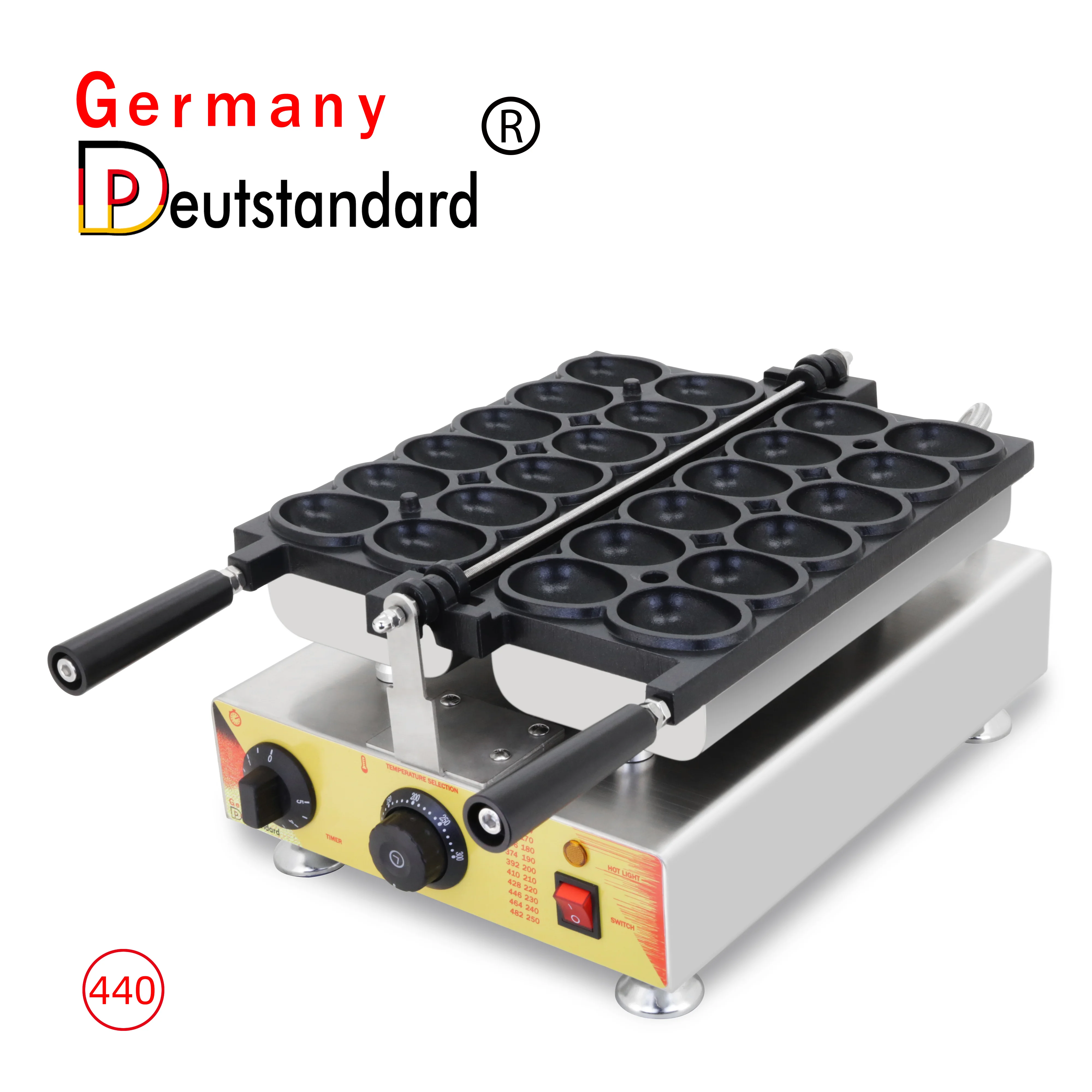 Snack Machine Egg Waffle Making Machines Stainless Steel  Commercial Waffle Maker Machine for Sale