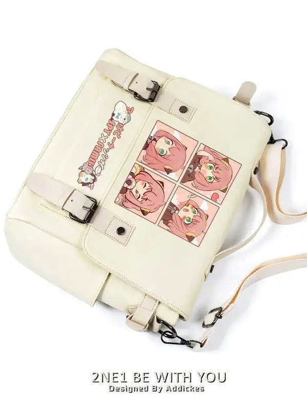 

Spy X Family Anya Merchandise Fan Anime Two-Dimensional Student Handheld Canvas Shoulder Crossbody Bag For Women Anime