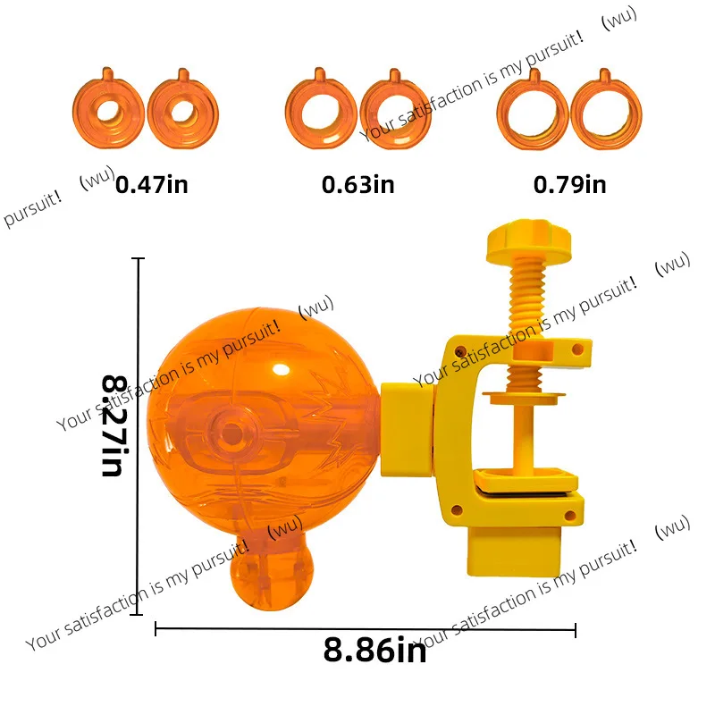 Pet  Orange Leak Toy Adjustable Freeze-Dried Slow Feeder Cat Teaser Toys