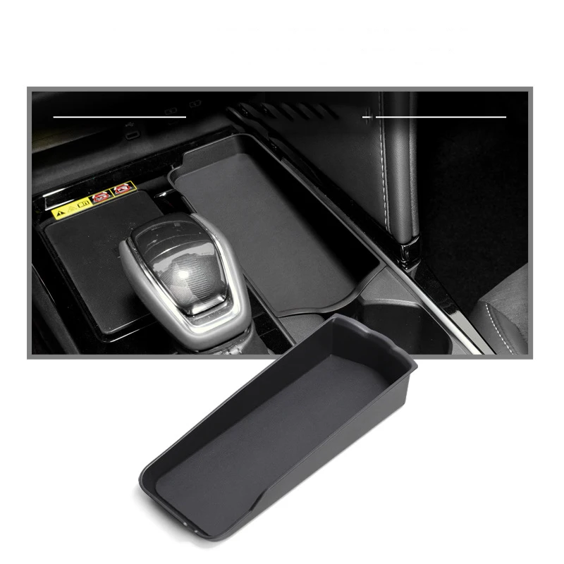صندوق مسند ذراع للسيارة من كلوريد البولي فينيل لتويوتا كامري XV80 هجين ، منظم كونسول مركزي ، صينية تخزين ، ملحقات داخلية ، ، ، ، من من من كلوريد البولي فينيل ،