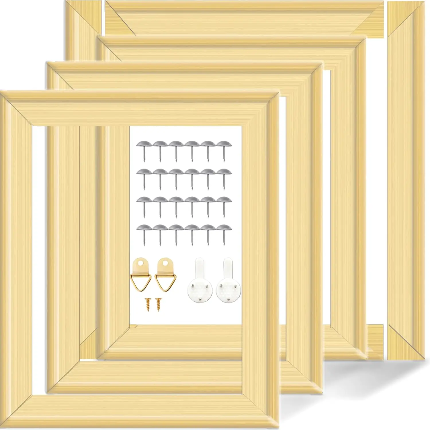 

4-Pack DIY Canvas Stretcher Bars 16x20 Inch for Oil Paintings, Prints & Posters