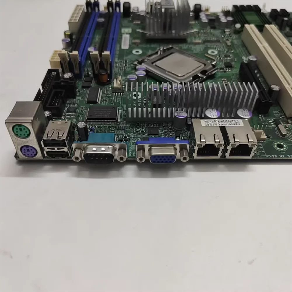 For Super-micro Industrial motherboard Dual net-work port X7SBE REV1.1