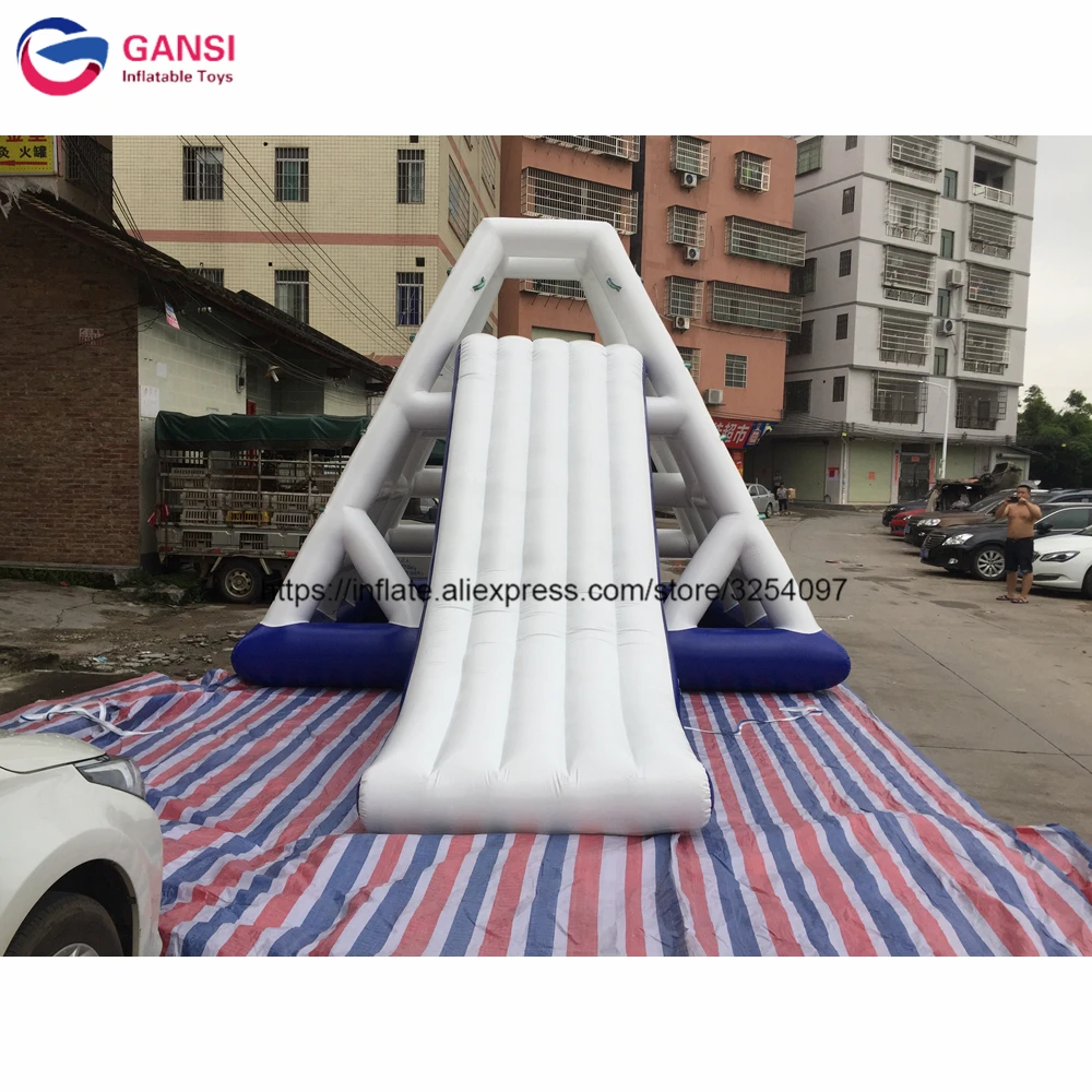 Factory Price 6*4.5*3.6M Giant Inflatable Water Park Game Funnny Water Slide Toys,Inflatable Water Slide Clearance For Adults