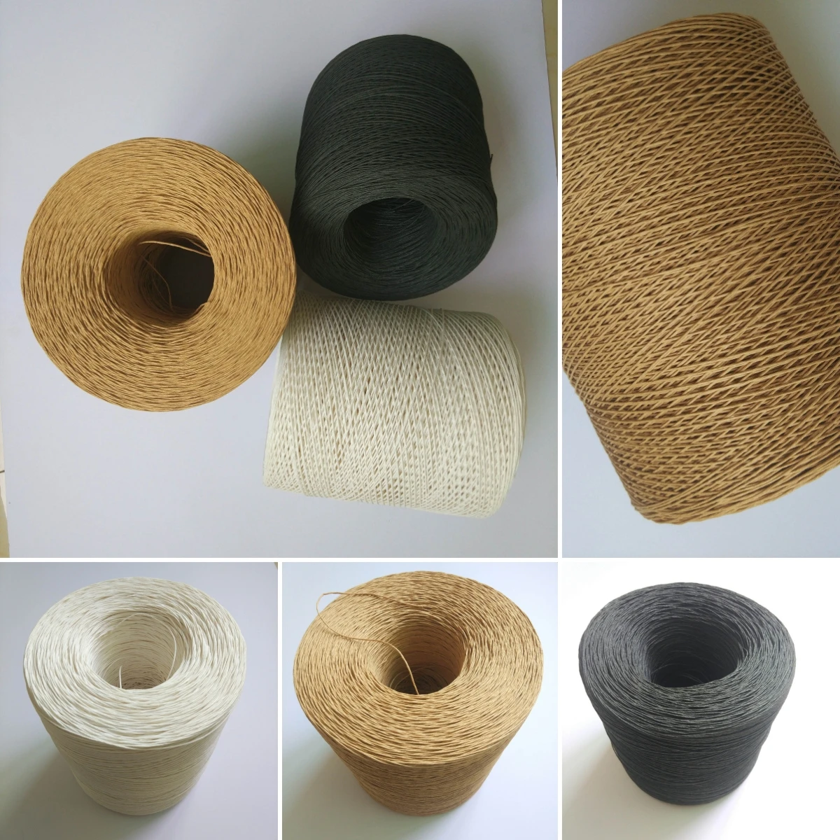 2000 Meters 2.0mm Natural Paper Rope for Gardening, Crafting, DIY Crafts, Gift Wrap and Home Decor Wholesale