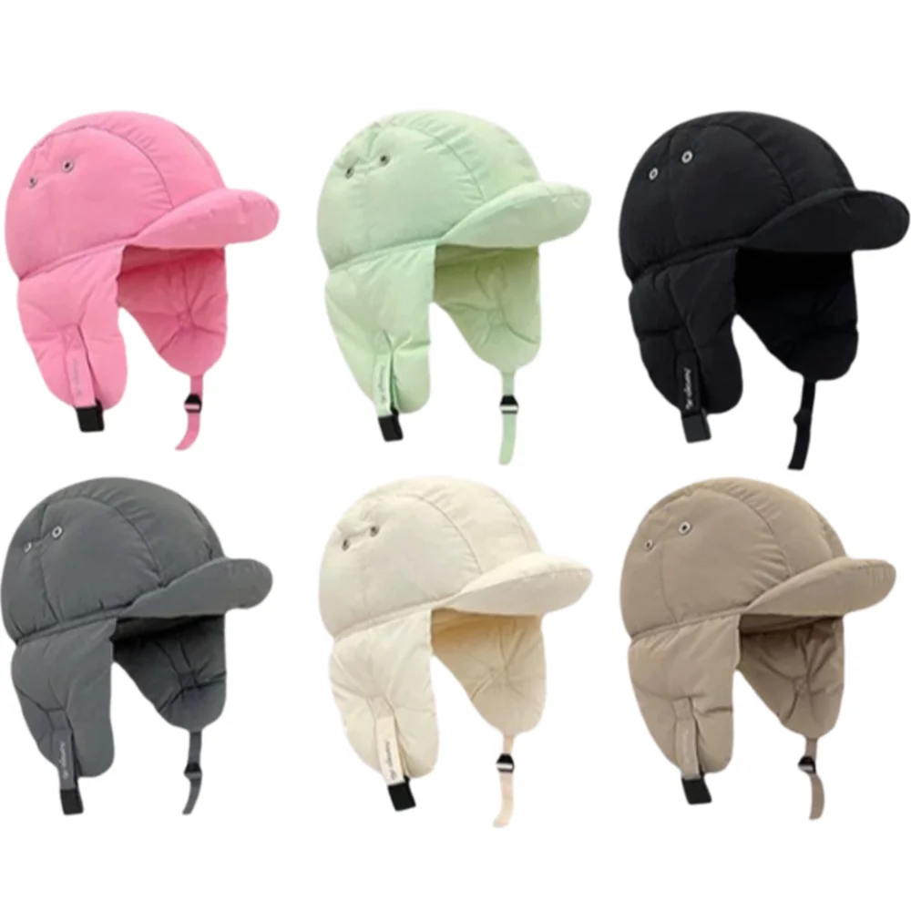 Solid Color Padded Bomber Hats - đánh giá và giá Trapper Hat Ear Flap