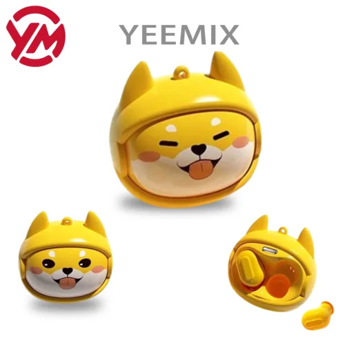 Imagen 1 del producto YEEMIX, nuevos auriculares para juegos, auriculares inalámbricos con diseño abatible giratorio, auriculares intrauditivos estéreo de alta fidelidad con Control táctil y micrófono