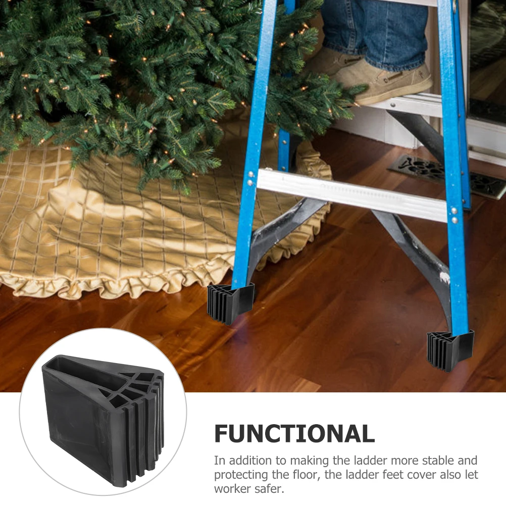 

Non-Slip Feet Cover Rubber Protector Cushion Pad Durable Sturdy Rubber Foot Covers For Worker Safety Protective