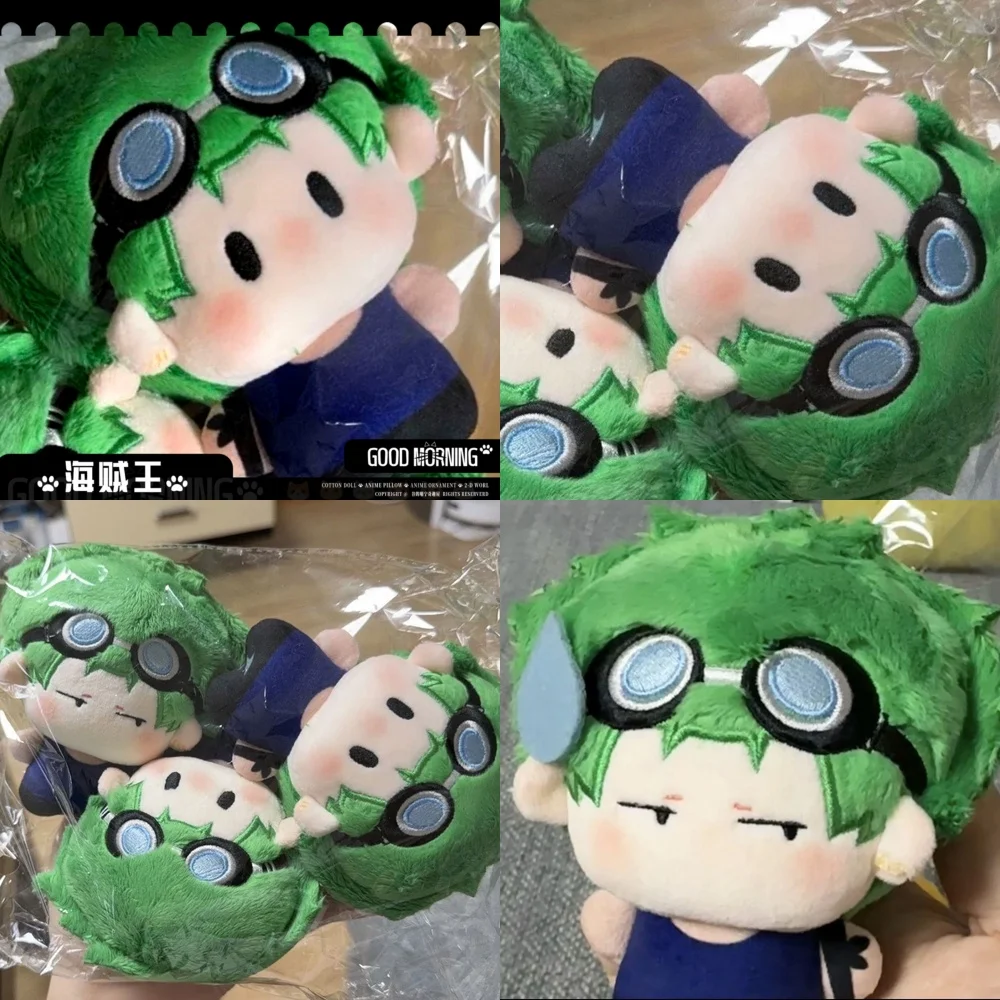 

Цельная плюшевая кукла 10 см, аниме-фигурка Ророноа Зоро, брелок, подарок для фанатов, коллекционеров, милая мягкая игрушка, кулон, подарки