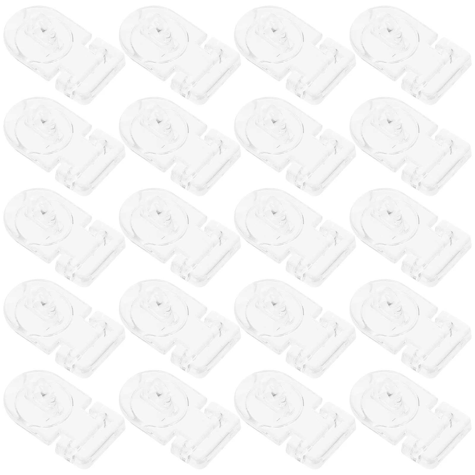 

10 Pcs Locking Plate Storage Box Accessories Hasp Latch Acrylic Latches Buckles