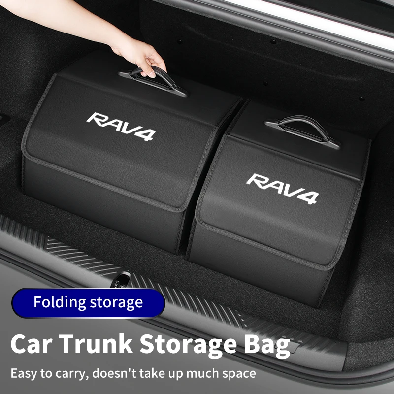

Car Trunk Storage Box Large Capacity Tools Organizer Accessories For Toyota RAV4 XA50 Series 5th Generation 2019 2020 2021 2022