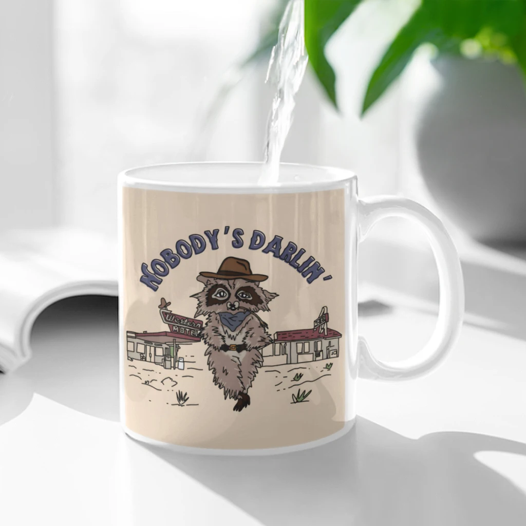 

Nobodys Darlin Ceramic Cup Coffee Oatmeal Breakfast Cup Creative Personality Mug